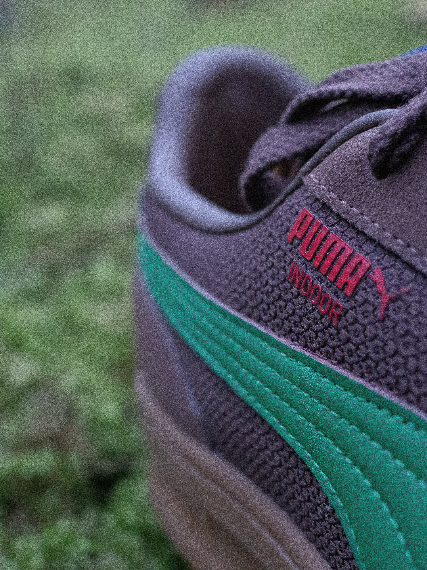 PUMA x Rothaus Indoor Tannenzäpfle sneaker lettering
