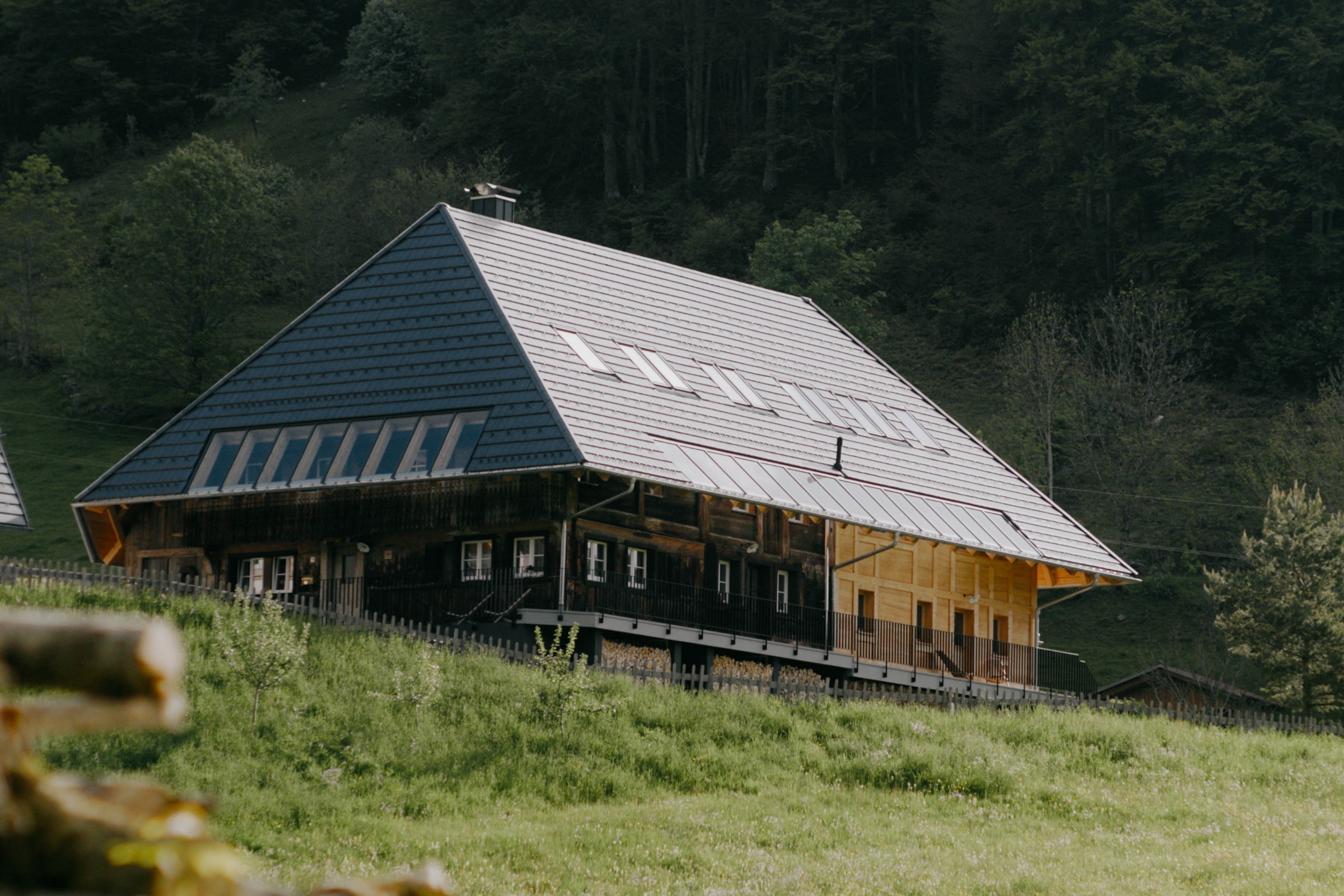 Das Black Forest House 1650 in der Außenansicht