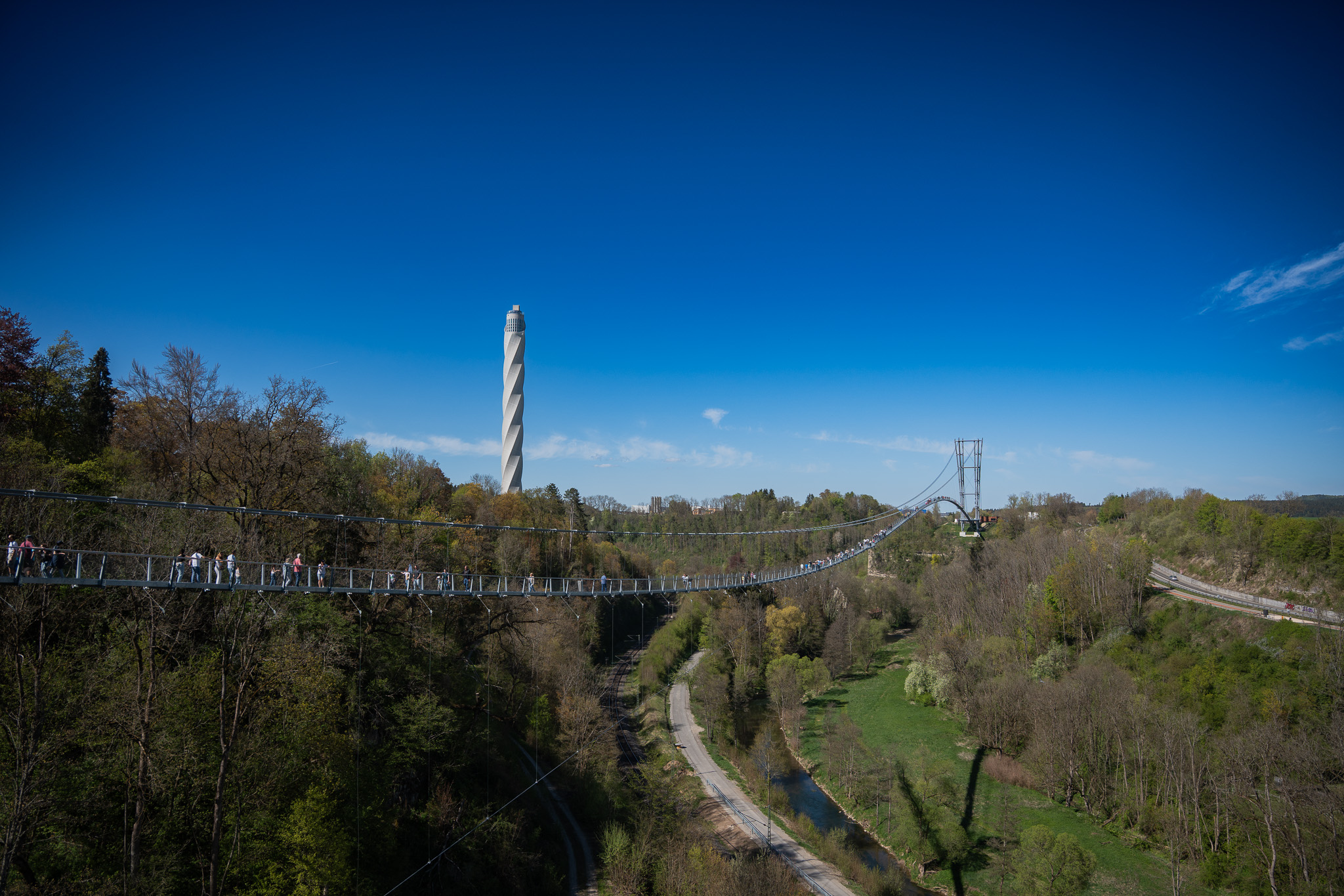 NECKARLINE Rottweil – 606 Meter Hängebrücke über das Neckartal beim Eröffnungswochenende 2026