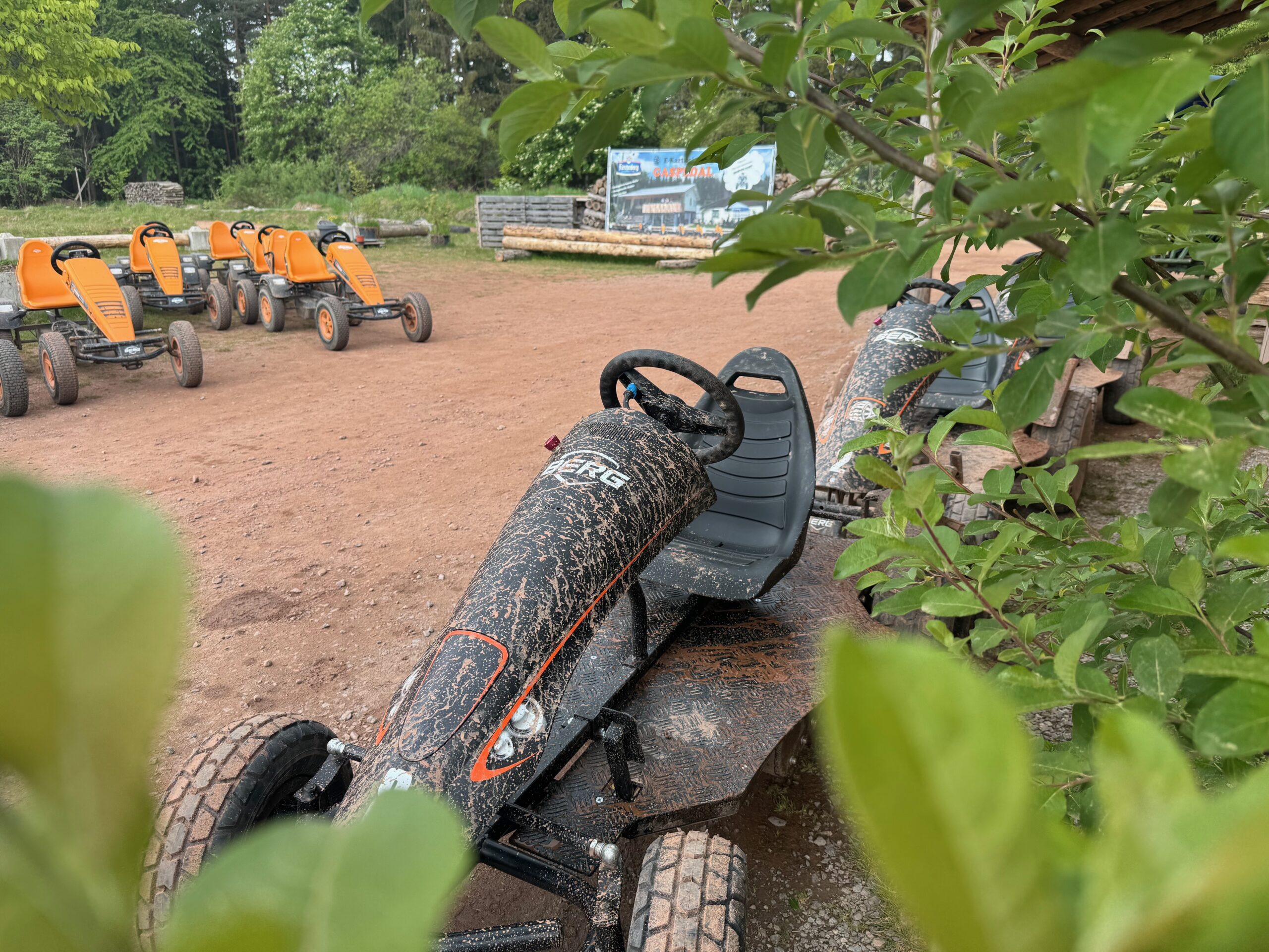 Gaspedal Rötenbach: E-Kart-Anlage